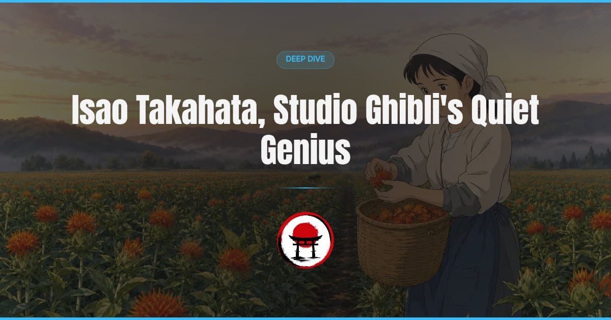 Miyazaki supplied Ghibli's most famous images. Takahata gave the studio its range, then used his final film to show how an unfinished line could carry greater feeling than a polished one.