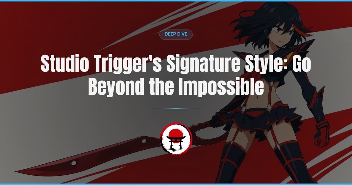 Trigger's signature isn't volume, it's a GAINAX-bred philosophy that hands authorship of the frame to the animator, and Gurren Lagann is where that method was proved.
