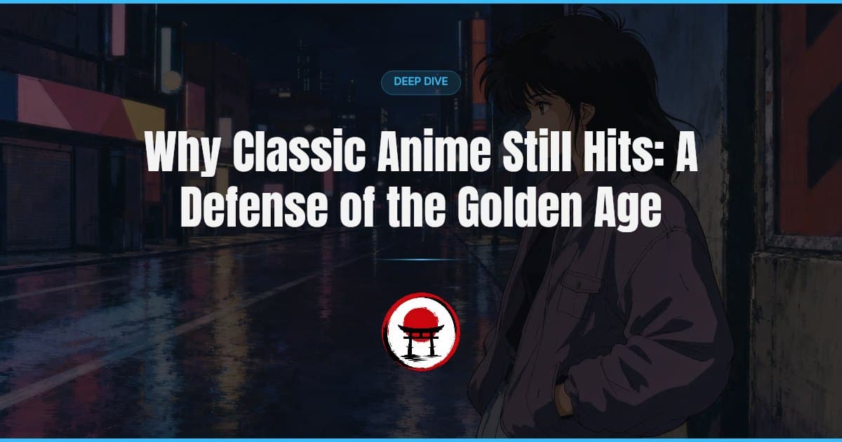Classic anime has outlasted nostalgia. Its limitations taught directors how to use staging, timing, sound and stillness, and Yu Yu Hakusho shows why those lessons still work.