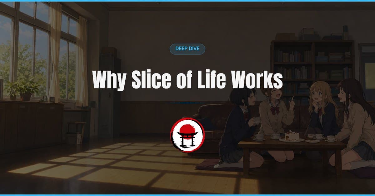 Slice of life keeps its stakes small and places them inside the viewer's attention. Laid-Back Camp shows exactly why that approach works.