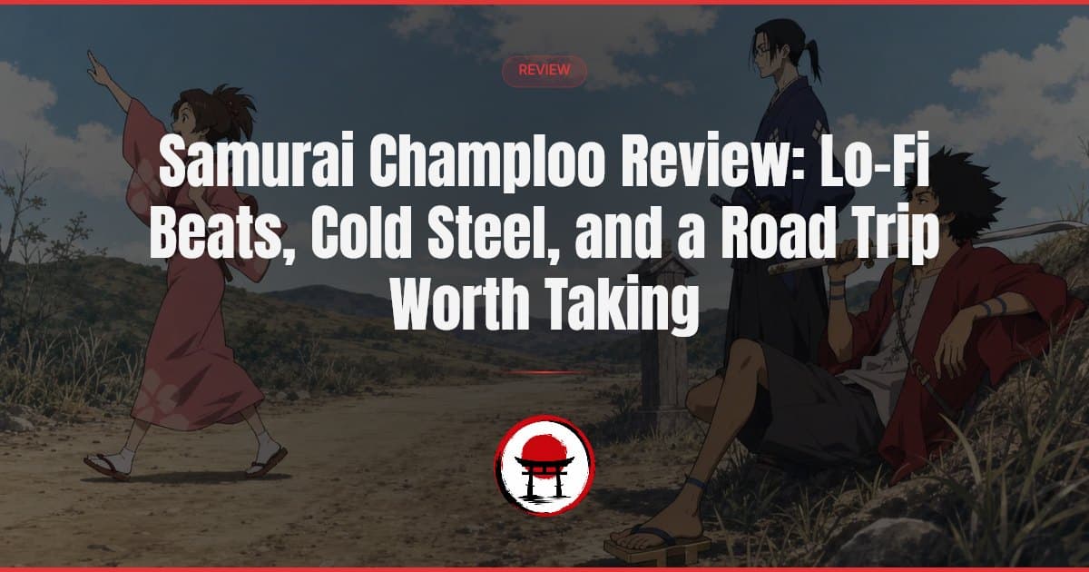 Shinichiro Watanabe brings turntable hip-hop into feudal-era sword fights for a stylish road story. It can be uneven, but its music and three unforgettable travelers keep it moving.