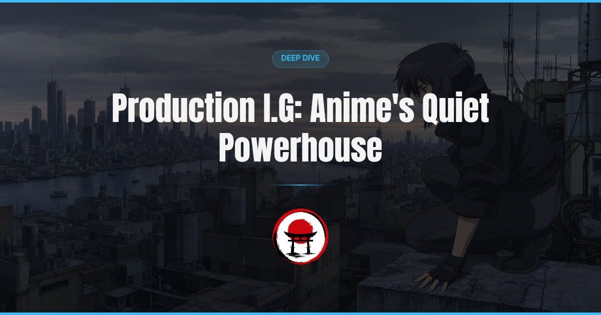 Production I.G has no house style, signature look or hype cycle. That anonymity explains how the same studio can claim both cyberpunk and volleyball as its territory.