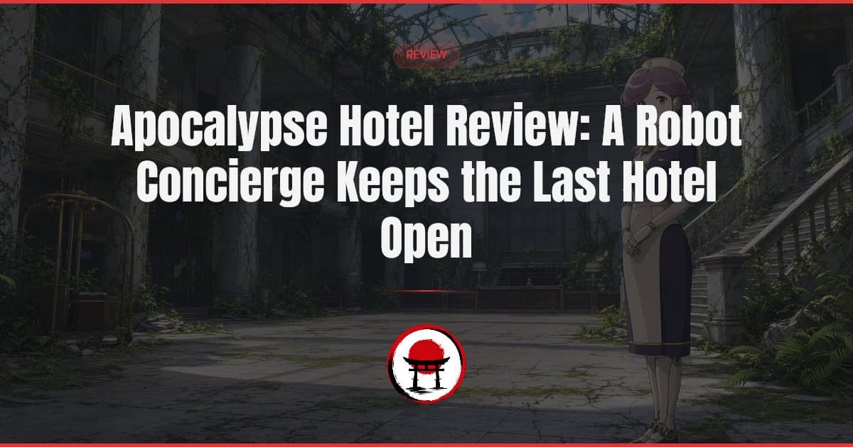 A tireless android hotelier keeps humanity's grandest hotel ready for guests who may never return. The result is one of the most quietly moving slice-of-life shows in recent memory.