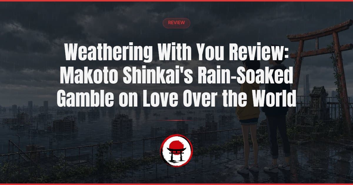 Shinkai's follow-up to Your Name is a stunning, RADWIMPS-scored downpour of a movie that stumbles where its predecessor soared yet lands a braver, more divisive emotional gut-punch.